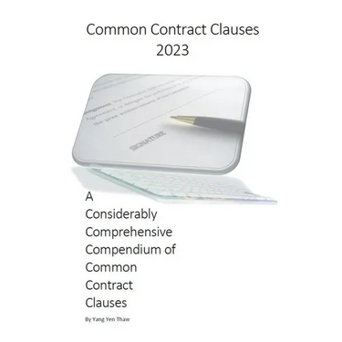 Common Contract Clauses 2023