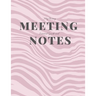 My Boring Meeting Survival Guide and Notes: 8.5x11 Meeting Notebook and Puzzle Book