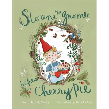 Sloane the Gnome Bakes a Cherry Pie