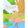 Flamingos Coloring Book 1