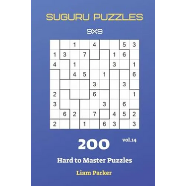 Suguru Puzzles - 200 Hard to Master Puzzles 9x9 vol.14