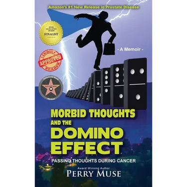Morbid Thoughts and the Domino Effect (b&w): Passing Thoughts During Cancer