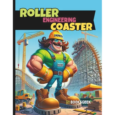 Roller Coaster Design and Engineering: The Engineering Behind Roller Coaster Design a books for kids 8-12 Discovering Roller Coasters History, Designi
