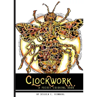 Clockwork Pocket Coloring Book