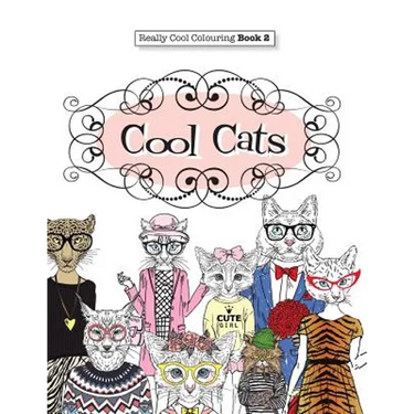 Really COOL Colouring Book 2: Cool Cats