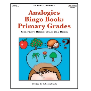Analogies Bingo Book: Primary Grades: Complete Bingo Game In A Book