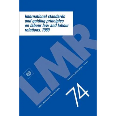 International standards and guiding principles on labour law and labour relations, 1989
