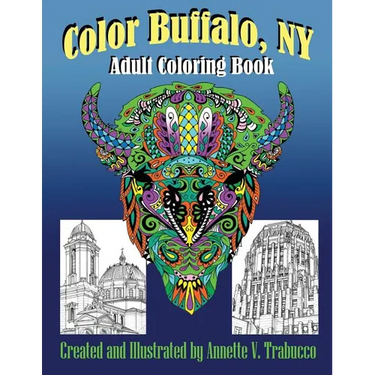 Color Buffalo, NY: Adult Coloring Book