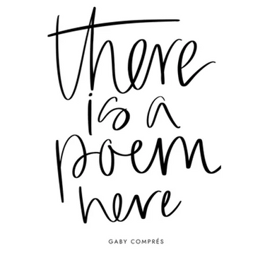 there is a poem here