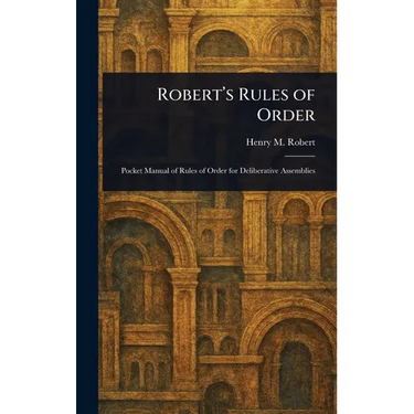 Robert's Rules of Order