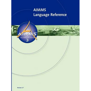 AIMMS - Language Reference