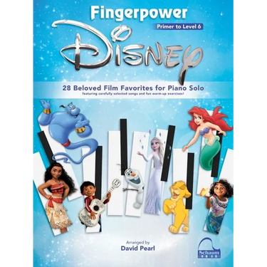 Fingerpower Disney: 28 Beloved Film Favorites for Piano Solo for Primer to Level 6 - Includes Illustrations from All the Movies!