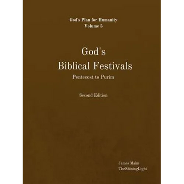 God's Biblical Festivals: Pentecost to Purim