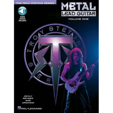 Troy Stetina Metal Lead Guitar Vol. 1 Electric Guitar Sheet Music and Online Audio Heavy Metal Soloing Method Songbook Learn Scales Techniques and Met