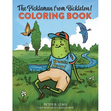 The Pickleman from Bickleton! Coloring Book
