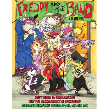 Freddy and the Band: Volume One - Coloring Book