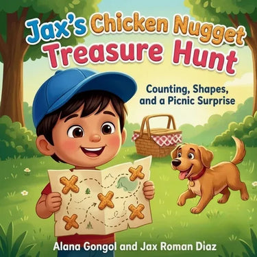 Jax's Chicken Nugget Treasure Hunt: Counting, Shapes, and a Picnic Surprise