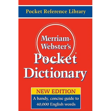 Merriam-Webster's Pocket Dictionary