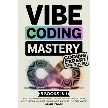 Vibe Coding Mastery: The Complete 5-in-1 Guide to Rapid AI-Powered Prototyping, Creative Dev Workflows, Code by Conversation, Low-Code Empowerment, an
