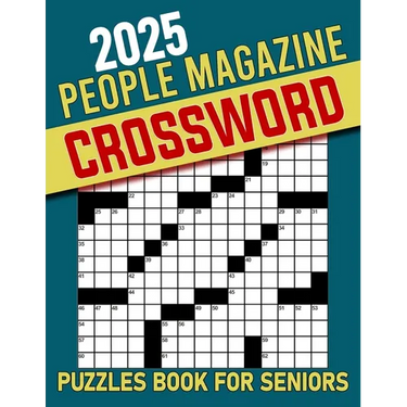 2025 People Magazine Crossword Puzzles Book For Seniors