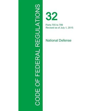Code of Federal Regulations Title 32, Volume 5, July 1, 2015