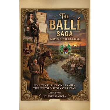 THE BALLÍ SAGA, Dynasty of The Rio Grande Five Centuries. One Family. The Untold Story of Texas