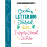 Creative Lettering Journal with Inspirational Quotes
