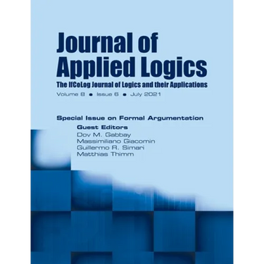 Journal of Applied Logics - The IfCoLog Journal of Logics and their Applications: Volume 8, Issue 6, July 2021. Special Issue on Formal Argumentation: