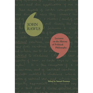 Lectures on the History of Political Philosophy