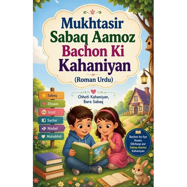Mukhtasir Sabaq Aamoz Bachon Ki Kahaniyan (Roman Urdu)