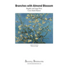Branches with Almond Blossom Cross Stitch Pattern - Vincent van Gogh: Regular and Large Print Cross Stitch Chart
