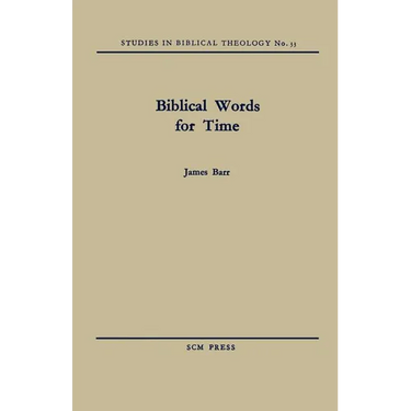 Biblical Words for Time