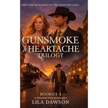 The Gunsmoke & Heartache Trilogy: A Historical Western Romance Series: Slow Burn, Enemies to Lovers, Frontier Saga (Books 1-3)
