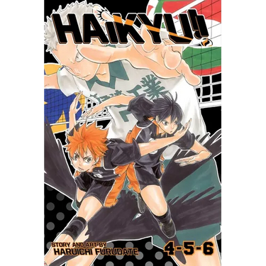 Haikyu!! (3-In-1 Edition), Vol. 2: Includes Vols. 4, 5 & 6
