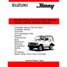 Suzuki Jimny English Factory Parts Manual JA12, JA22W Series