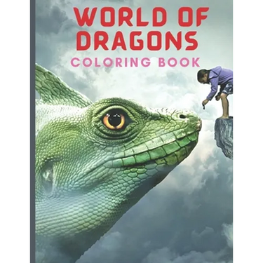 World of Dragons: Coloring Book (Dover Coloring Books)