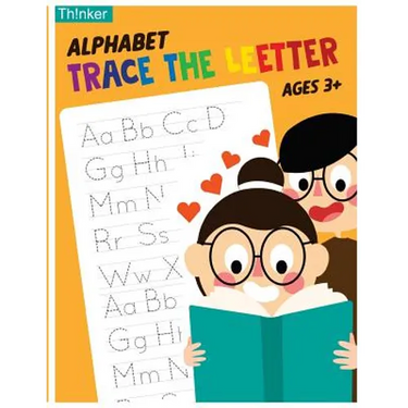 Alphabet Trace The Letters Ages 3+: Handwriting Printing Workbook (Pre-Kinder, Kindergarten )