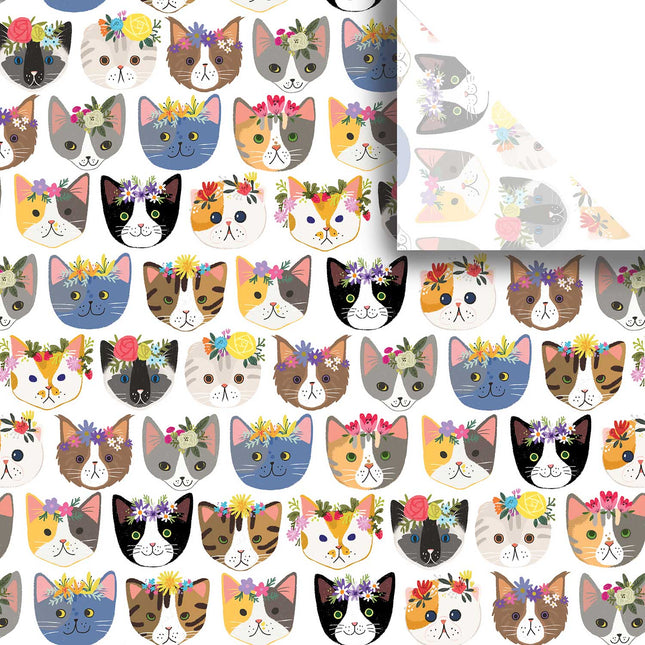 Pretty Cats 20" x 30" Gift Tissue Paper by Present Paper