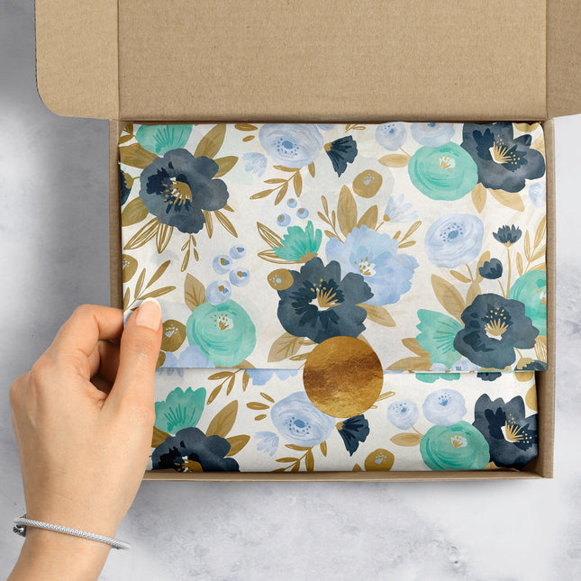 Fresh Flowers Floral Gift Tissue Paper by Present Paper