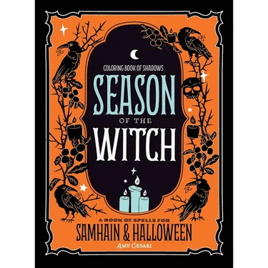 Coloring Book of Shadows: Season of the Witch: Spells for Samhain and Halloween