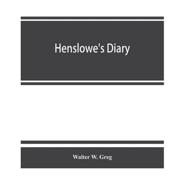 Henslowe's diary