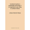 Is Bullock Traction a Sustainable Technology?: A Longitudinal Case Study in Northern Ghana