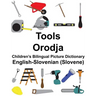 English-Slovenian (Slovene) Tools/Orodja Children's Bilingual Picture Dictionary