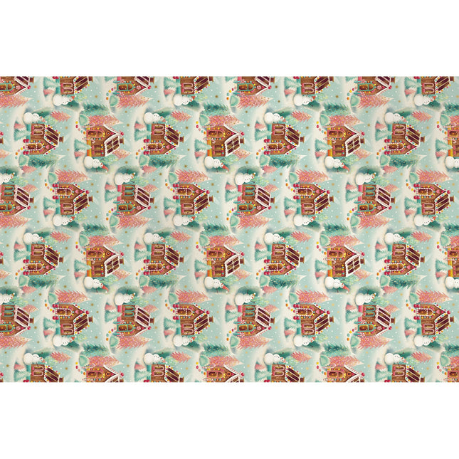 Gingerbread Dreams Christmas Gift Tissue Paper by Present Paper