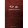Emma: Large Print Edition