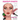 Makeup Charts - Face Charts for Makeup Artists: White Model - ROUND face shape