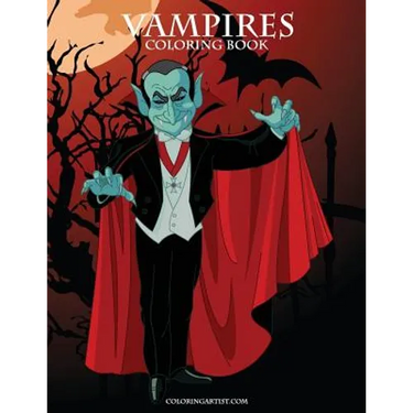Vampires Coloring Book 1