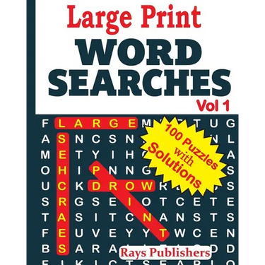 Large Print Word Searches