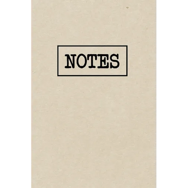 Notes: A graph paper field book for research and project notes