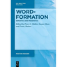 Word-Formation - Semantics and Pragmatics
